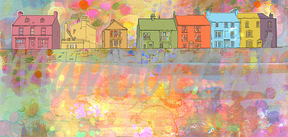 Town Wall Quilt 2