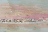 Headland Coastal Landscape Framed £55
